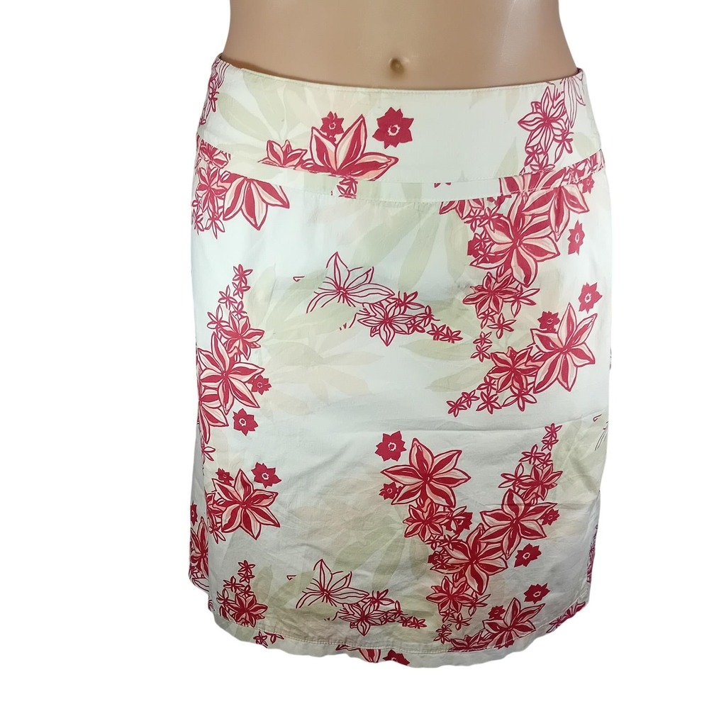 Vintage 90s Plus Jessica Sport Floral Midi Pencil Skirt Floral Cottage 16 READ